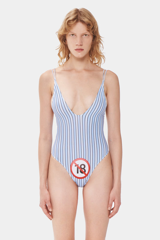 Striped Swimsuit